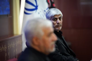 جلسه تکریم حمید سجادی و معارفه کیومرث هاشمی