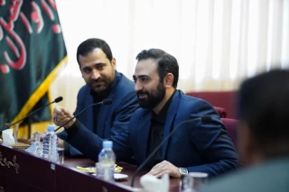 جلسه تکریم حمید سجادی و معارفه کیومرث هاشمی