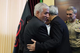 جلسه تکریم حمید سجادی و معارفه کیومرث هاشمی