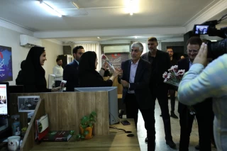 بازدید وزیر ورزش و جوانان از خبرگزاری برنا