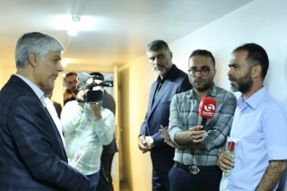 بازدید وزیر ورزش و جوانان از خبرگزاری برنا