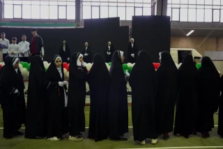افتتاحیۀ مسابقات ورزشی دانشآموزان با آسیب شنوایی