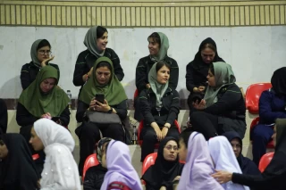 افتتاحیۀ مسابقات ورزشی دانشآموزان با آسیب شنوایی