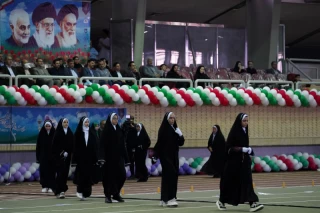 افتتاحیۀ مسابقات ورزشی دانشآموزان با آسیب شنوایی