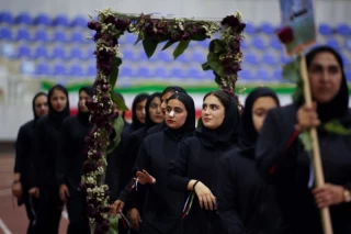 افتتاحیۀ مسابقات ورزشی دانشآموزان با آسیب شنوایی