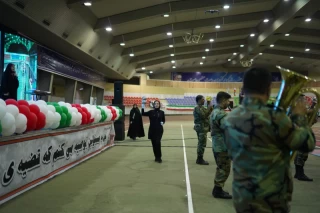 افتتاحیۀ مسابقات ورزشی دانشآموزان با آسیب شنوایی