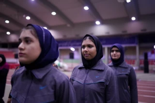 افتتاحیۀ مسابقات ورزشی دانشآموزان با آسیب شنوایی
