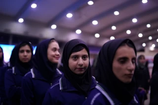 افتتاحیۀ مسابقات ورزشی دانشآموزان با آسیب شنوایی
