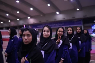 افتتاحیۀ مسابقات ورزشی دانشآموزان با آسیب شنوایی