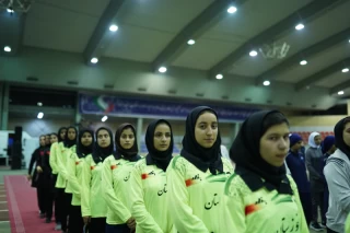 The opening ceremony of sports competitions for students with hearing impairments