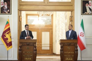 دیدار وزرای خارجه ایران و سریلانکا