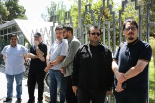 تشییع پیکر محمد اسماعیلی