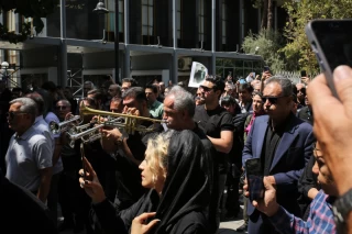 تشییع پیکر محمد اسماعیلی