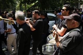 تشییع پیکر محمد اسماعیلی