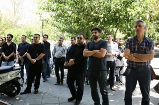 تشییع پیکر محمد اسماعیلی