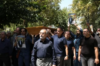 تشییع پیکر محمد اسماعیلی