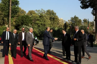 دیدار وزیر امور خارجه ایران و رئیس مجلس ملی الجزایر