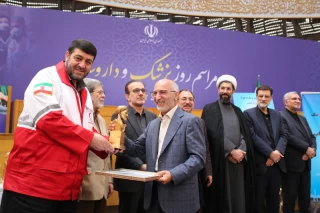 مراسم روز پزشک و داروساز با حضور رییسجمهور