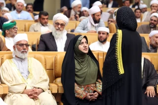 دیدار علما و نخبگان اهل سنت با رییسجمهور