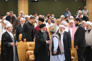 دیدار علما و نخبگان اهل سنت با رییسجمهور