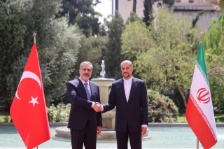 The meeting of the Foreign Ministers of Iran and Turkey