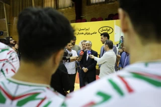 بازدید وزیر ورزش و جوانان از اردوی تیم ملی هندبال