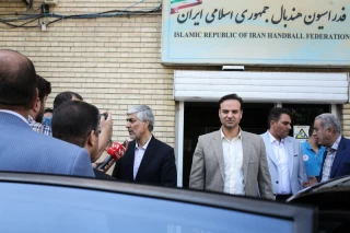 بازدید وزیر ورزش و جوانان از اردوی تیم ملی هندبال