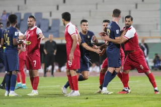 دیدار تیمهای پرسپولیس و النصر در جام باشگاههای آسیا