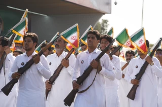 Joint parade of the armed forces with the presence of the president