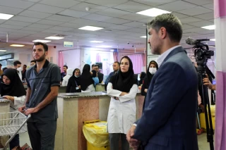 گرامیداشت روز کودک در بیمارستان مفید