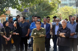تشییع پیکر فردوس کاویانی