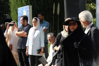 تشییع پیکر فردوس کاویانی