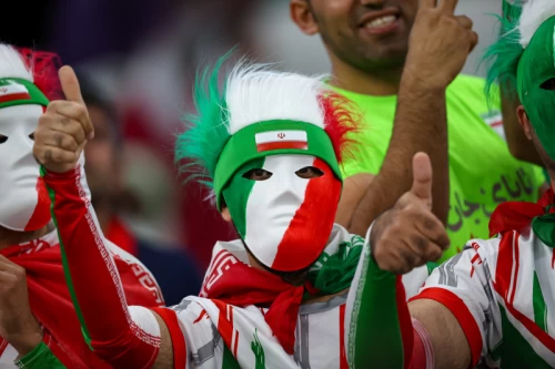 دیدار تیمهای فوتبال ایران - قطر