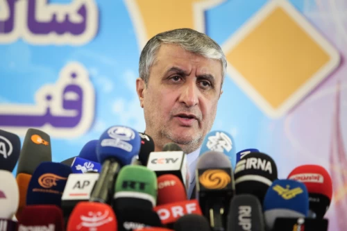 نشست خبری رییس سازمان انرژی اتمی