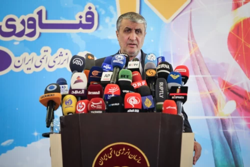 نشست خبری رییس سازمان انرژی اتمی