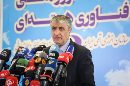 نشست خبری رییس سازمان انرژی اتمی