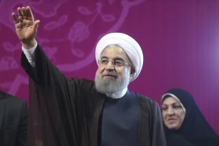 گردهمایی انتخاباتی حمایت از حسن روحانی
