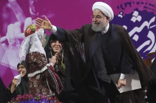 گردهمایی انتخاباتی حمایت از حسن روحانی